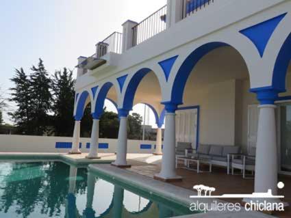 Villa De Lujo En Sancti Petri Ново-Санкти-Петри Экстерьер фото